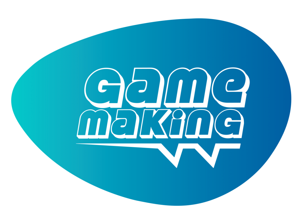 Logo bleu game making