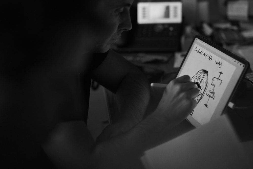 dessin sur une tablette