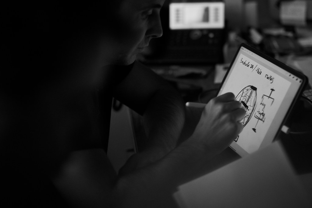 dessin sur une tablette