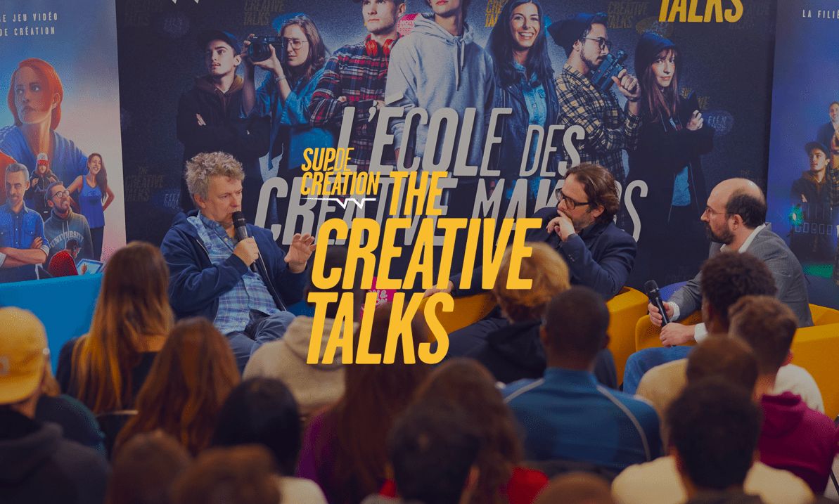 Les événements de Sup de Création – The Creative Talks