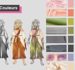 Character design Game design travail étudiant Sup de Création